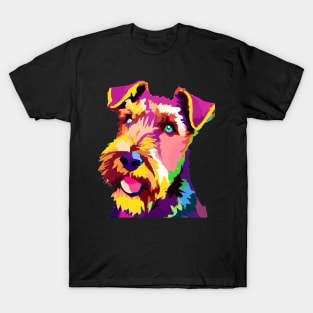 Airedale Terrier Pop Art - Dog Lover Gifts T-Shirt